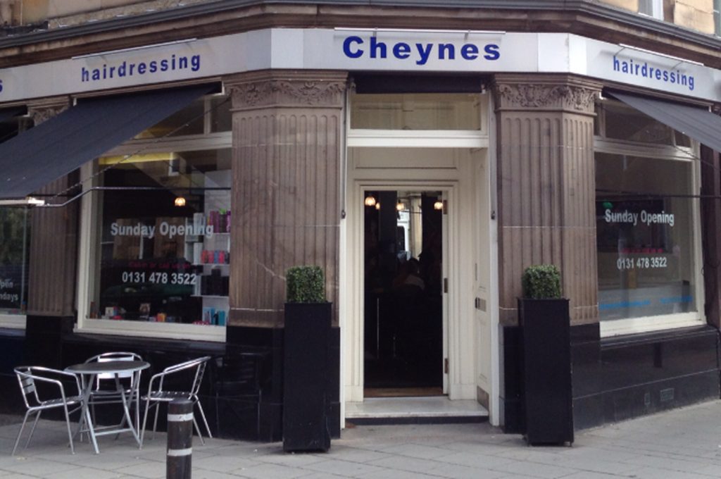 Bruntsfield Avenue Cheynes Hairdressing Edinburgh